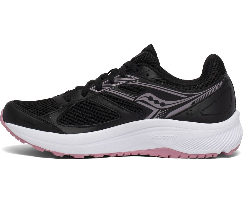 Saucony Cohesion 14 Women's Running Shoes Black / Pink | Canada 092FDNM